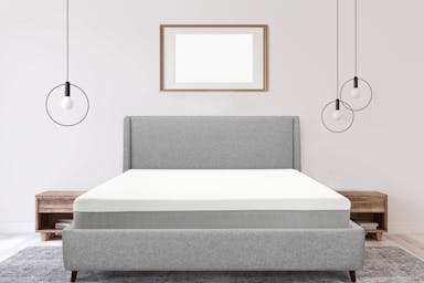 room scene featuring bed frame
