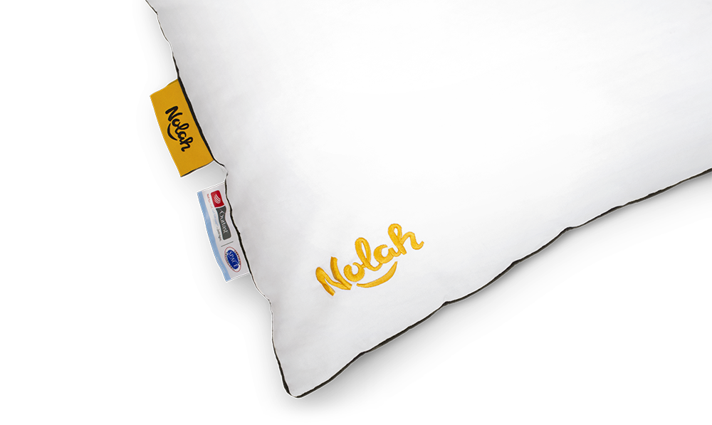 Nolah AirFiber pillow single corner close up
